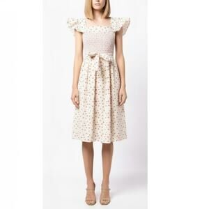 Batsheva Noella Dress 2 NWT Strawberry